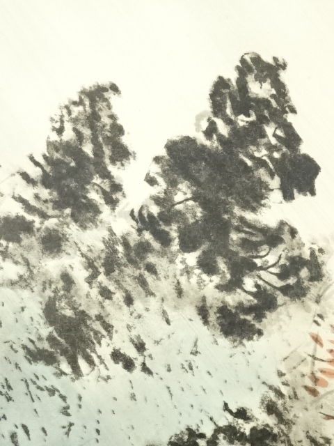掛け軸 河合玉堂 『 彩雨 』 絹本 名品 複製 希少 軸装 茶道具 掛軸 美品 日本美術史bot on X: 